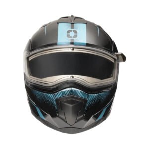 Modular 2.0 Helmet, Black/Teal
