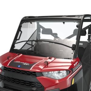 Polycarbonate Flip-Down Full Windshield, Clear, Part 2884139