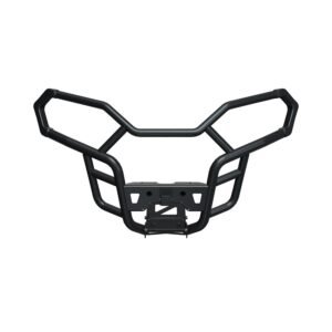 HD Front Brushguard with Hitch, Black