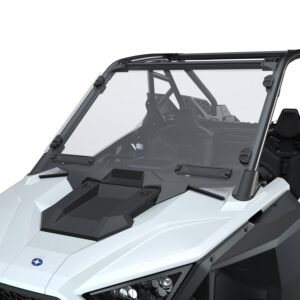 Lock & Ride Full Vented Windshield - Hard Coat Poly 2883756