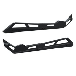 Low Profile Rock Sliders, 4-Seat, Matte Black
