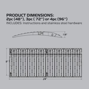 Caliber Edge Glide 2.0  (4 pcs 96 in.)