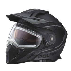 509® Delta R3 Adult Moto Helmet with Removable Electric Shield, Black