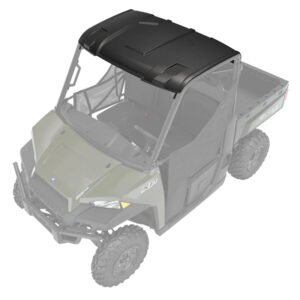 Poly 3-Seat Premium Roof with Lock & Ride Technology with Liner, Black