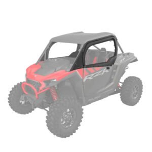 2884533 Zip Window Upper Doors for RZR XP 1000, Front, Poly, Set of 2