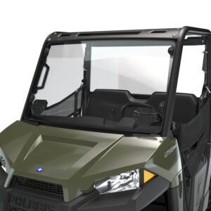 2883342 Lock & Ride Vented Windshield - Hard Coat Poly