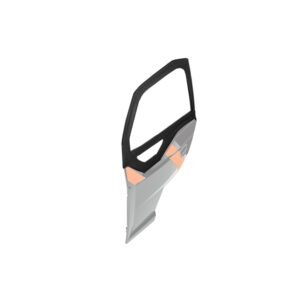 Zip Window Upper Doors - Canvas