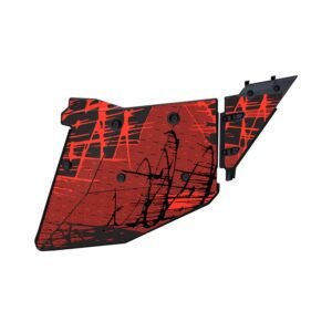 4 Seat Aluminum Door Graphics, Black Pearl, Part 2883130