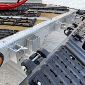 Caliber V-Front Ramp Shield Adapter Kit for Aluma/Sledbed