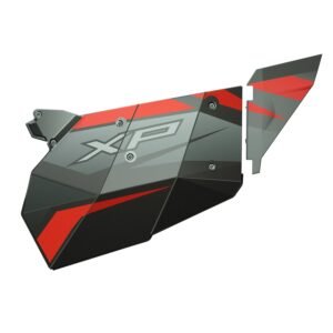 2 Seat Aluminum Door Graphics, Black Pearl, Part 2884054