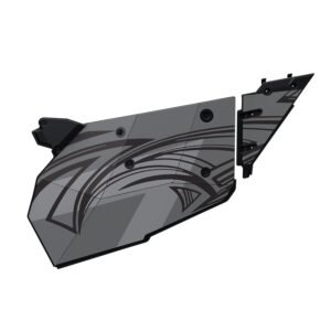 4 Seat Aluminum Door Graphics, Titanium
