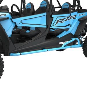 Kick-out Rock Sliders, 4-Seat, Black