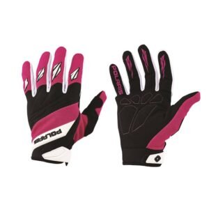 Adult Off-Road Riding Glove with Embossed Knuckle System, Pink