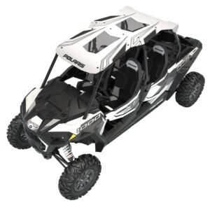 4-Seat Graphic Sport Roof, White
