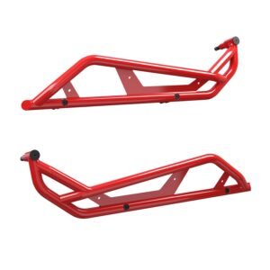 Extreme Kick-Out Rock Sliders, 2-Seat, Indy Red, Part 2883997