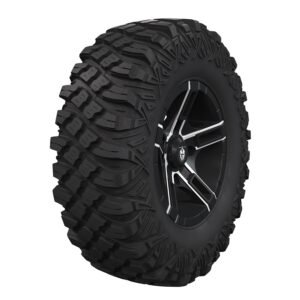 Pro Armor Wheel & Tire Set: 4201 & Crawler XR, Accent, 28" x 10" R14