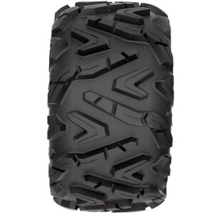 Pro Armor Wheel & Tire Set: 4203 Beadlock & Attack, Matte Black, 26" R14