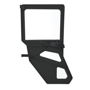 Zip Window Doors - Rear - Canvas - Black