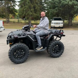 2025 Polaris Sportsman 850 Trail - Crimson Metallic (Delivered Oct 2025)