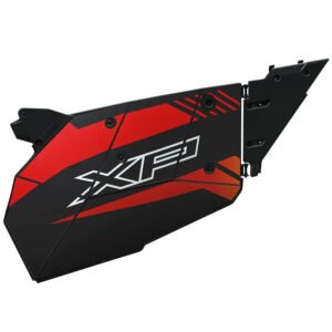 2 Seat Aluminum Door Graphics, Cruiser Black